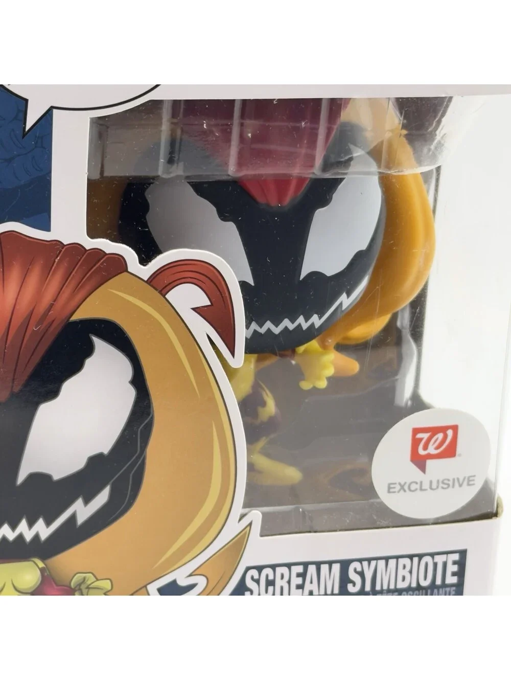 MARVEL FUNKO POPS! Soldier Supreme 679 Scream Symbiote 671 Exclusive Glow Dark